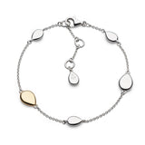 Kit Heath |  Coast Pebble Golden Station Bracelet