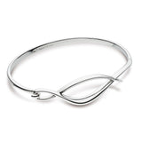 Kit Heath |  Entwine Twist Hinged Bangle