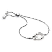 Kit Heath |  Bevel Cirque Cz Link Toggle Bracelet - Kit Heath