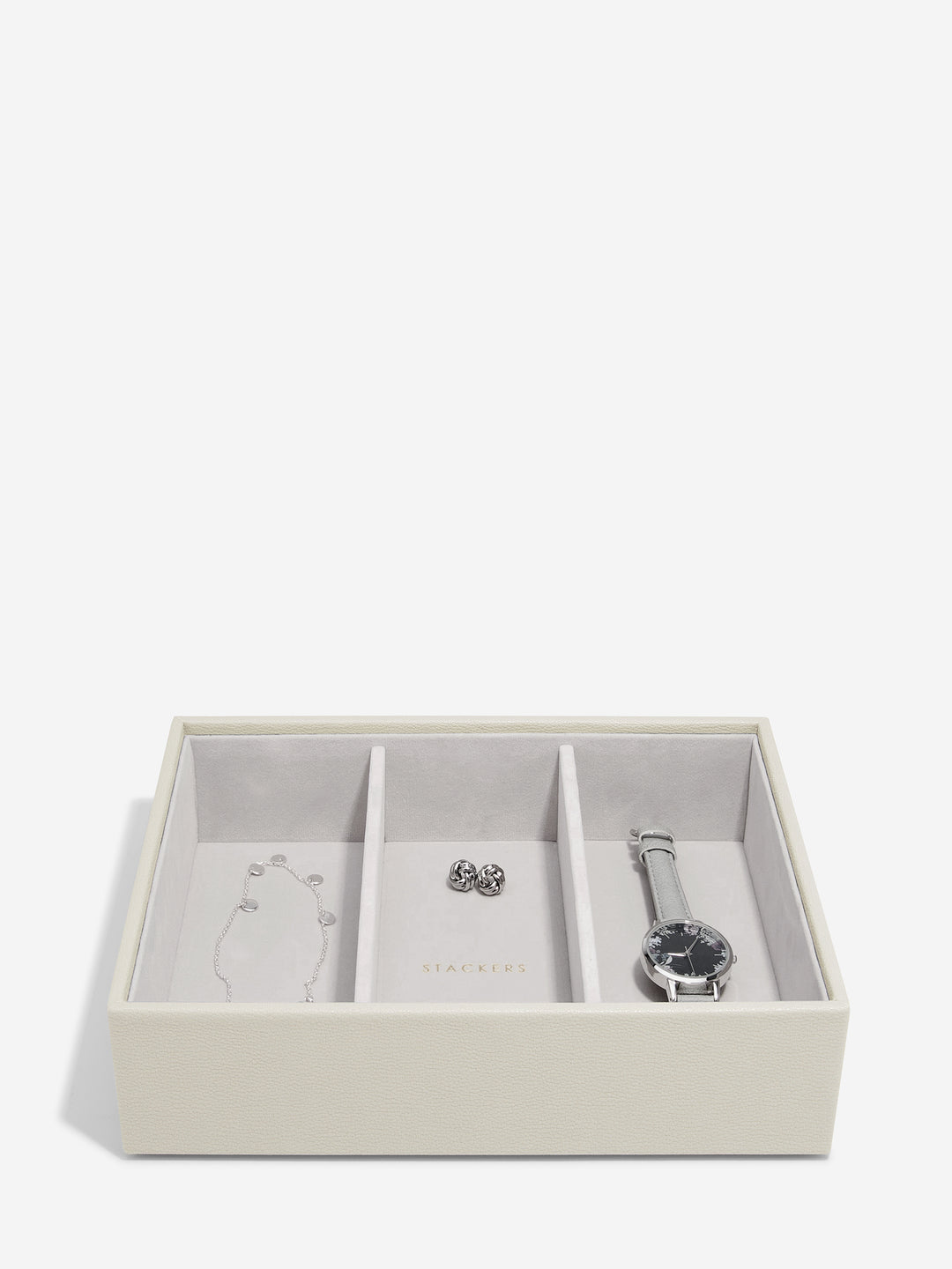 Stackers | Classic Jewellery Box Set of 3 - Oatmeal