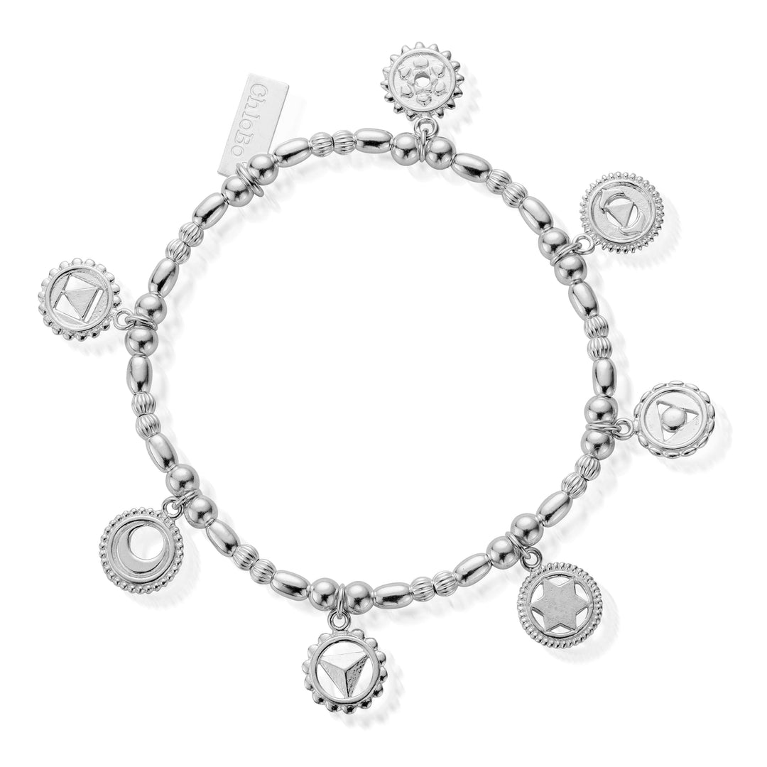 ChloBo |  Positive Vibes Sterling Silver Bracelet