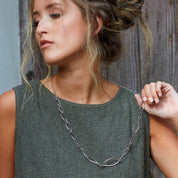 Kit Heath |  Entwine Twist Statement 30" Toggle Necklace