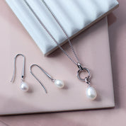 Kit Heath |  Revival Astoria Oval Pearl Necklace