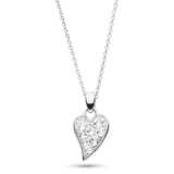 Kit Heath |  Desire precious Topaz small Heart Necklace 17"