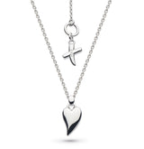 Kit Heath |  Desire Kiss Mini Heart Necklace 17"