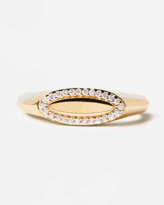 PDPAOLA | Lace Stamp Ring