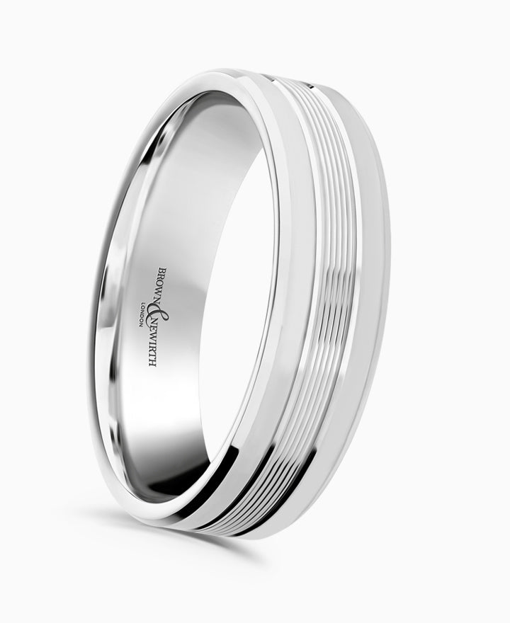 B&N Orbit 6mm Wedding Ring