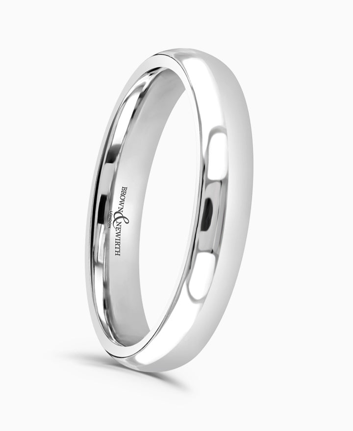 B&N Sleek Wedding Ring 6mm