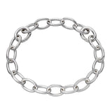 Penmans |  Silver Chain Linked Charm carrier Bracelet