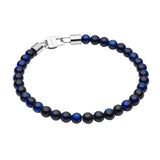 Fred Bennett | Blue Tigers Eye Bead Bracelet
