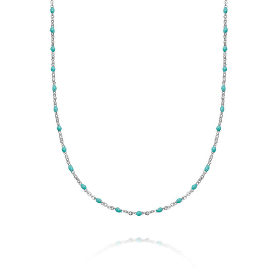 Daisy London |  Treasures Turquoise & Sterling Silver Necklace