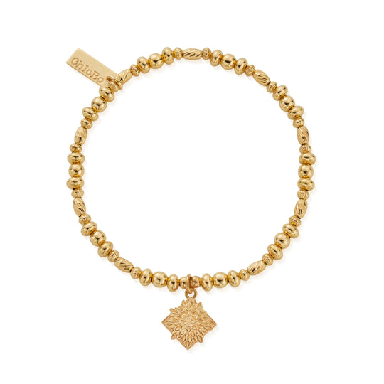 Gold Botanical Beauty Bracelet