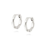 Daisy London |  Daisy Stacked Huggie Hoops