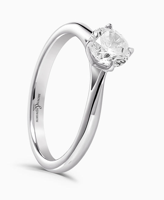 B&N Orchid Engagement Ring