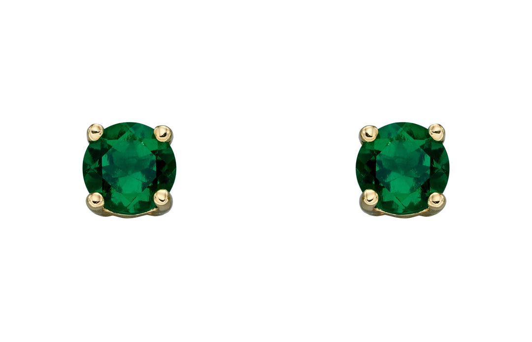 May Birthstone - Emerald & Gold