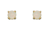 Penmans |  October Birthstone - Opal & Gold Studs