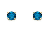 Penmans |  December Birthstone - Blue Topaz & Gold