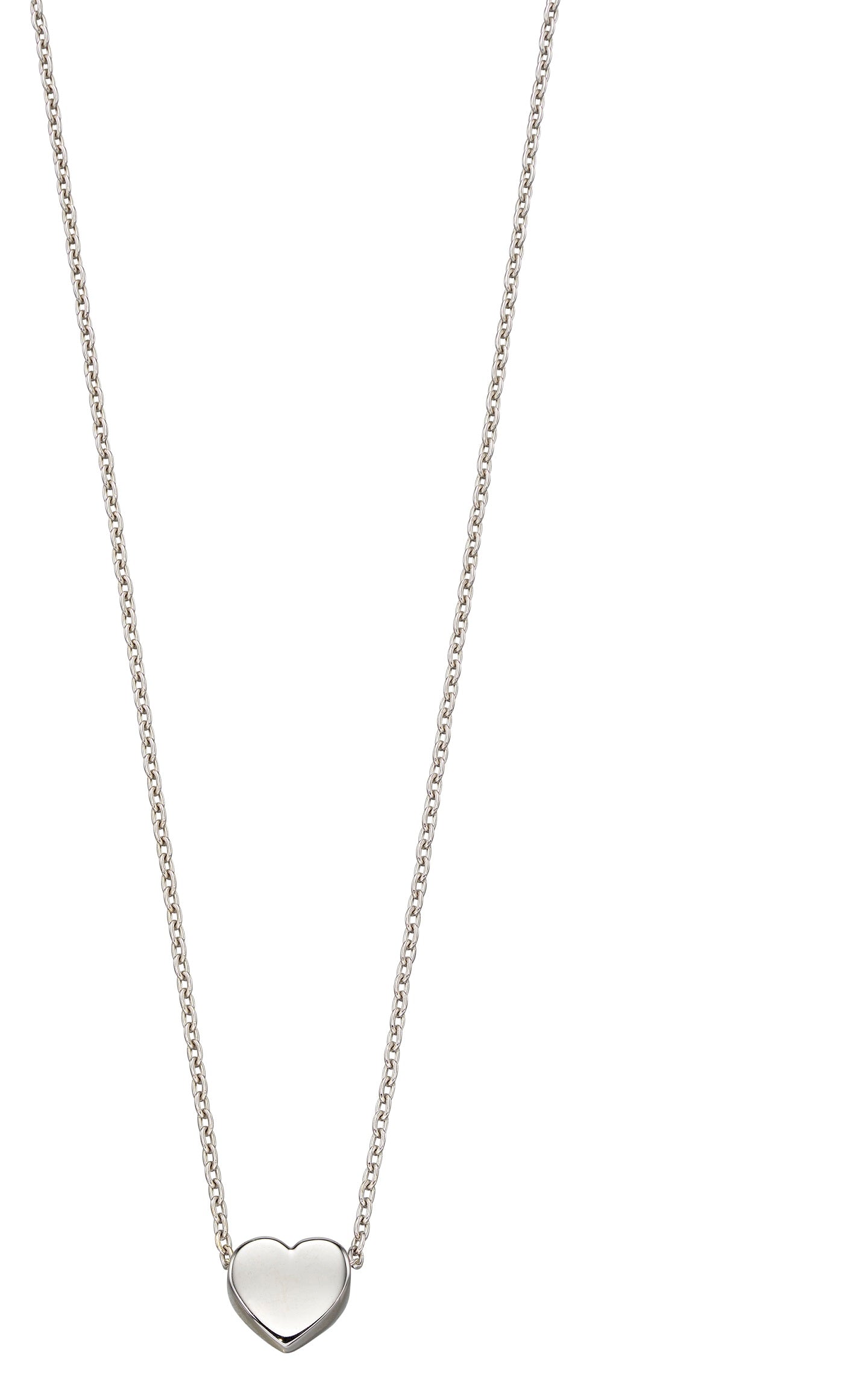 Penmans |  9ct White Gold Heart Pendant