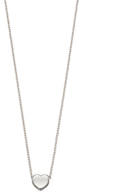 Penmans |  9ct White Gold Heart Pendant
