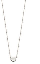 Penmans |  9ct White Gold Heart Pendant
