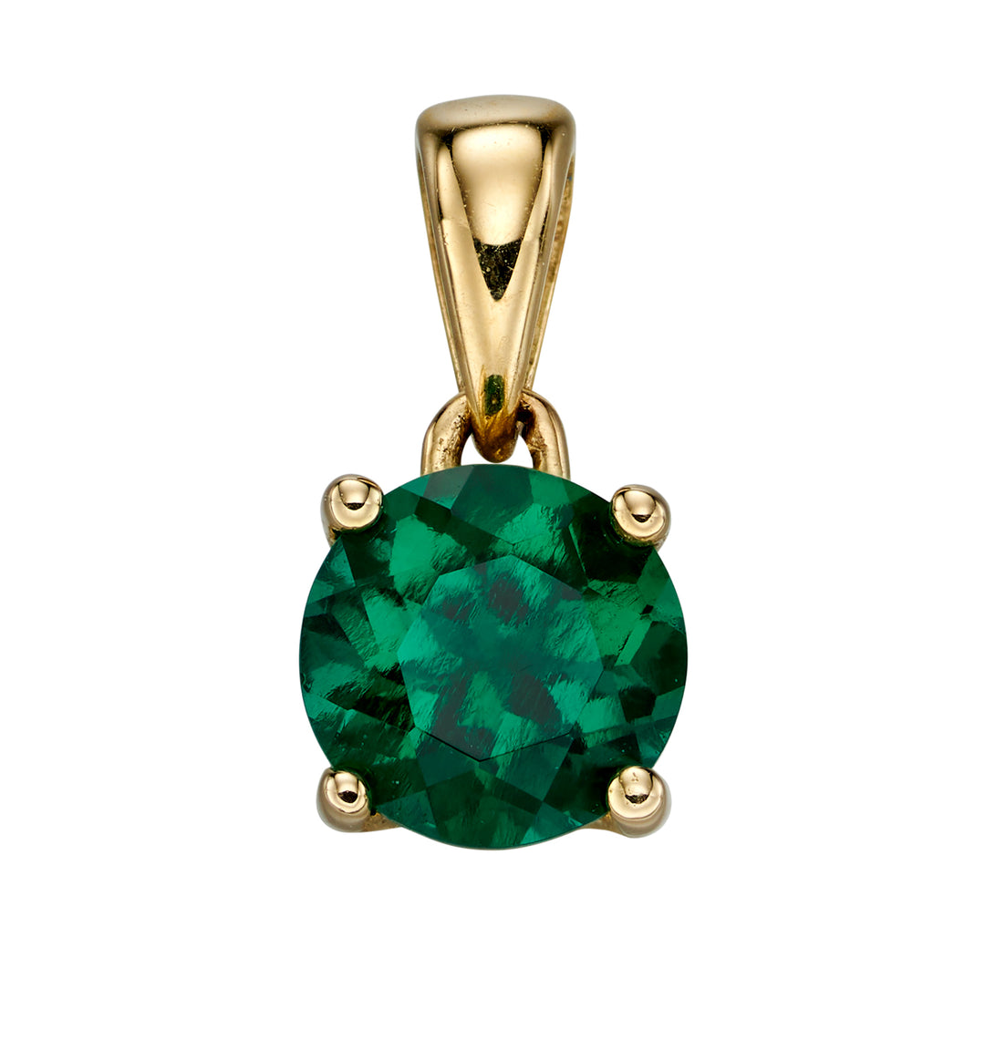 Penmans |  May Birthstone - Green Emerald & Gold