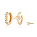 Scream Pretty |  Hannah Martin Starburst Ear Party Set of 3