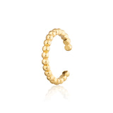 Scream Pretty |  Solder Dot Bead Single Ear Cuff