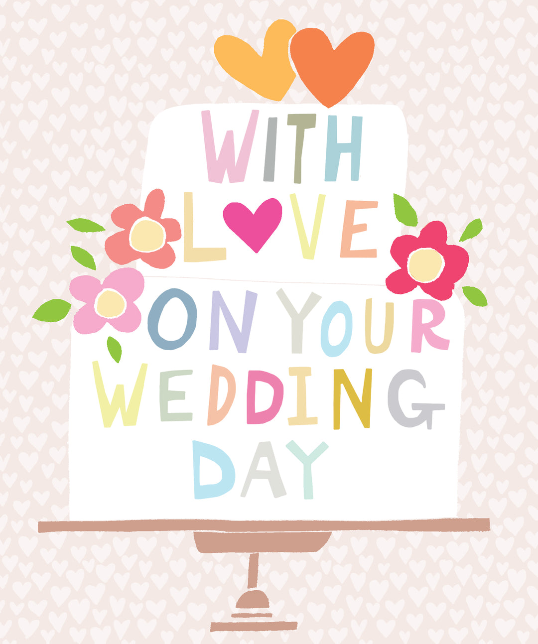 Wedding Day Greetings Card - Paper Salad