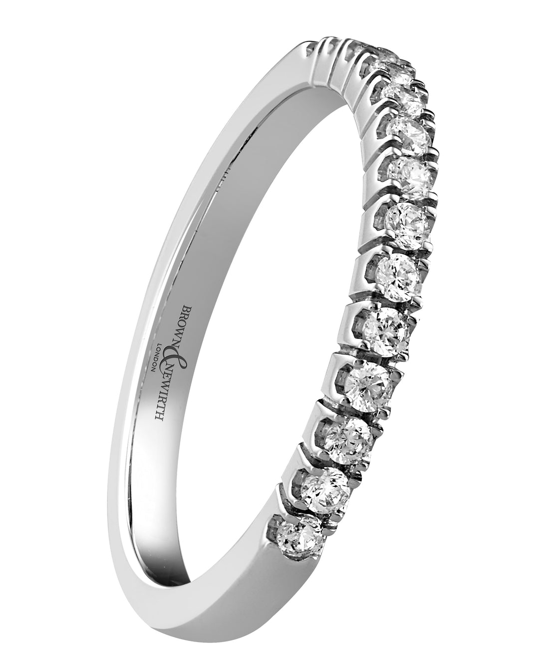 B&N Exquisite Half Eternity Ring
