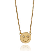 Rachel Jackson |  Mini Rainbow Happy Face Necklace