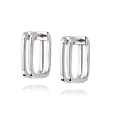 Daisy London |  Rupi Sterling Silver Huggie Hoops