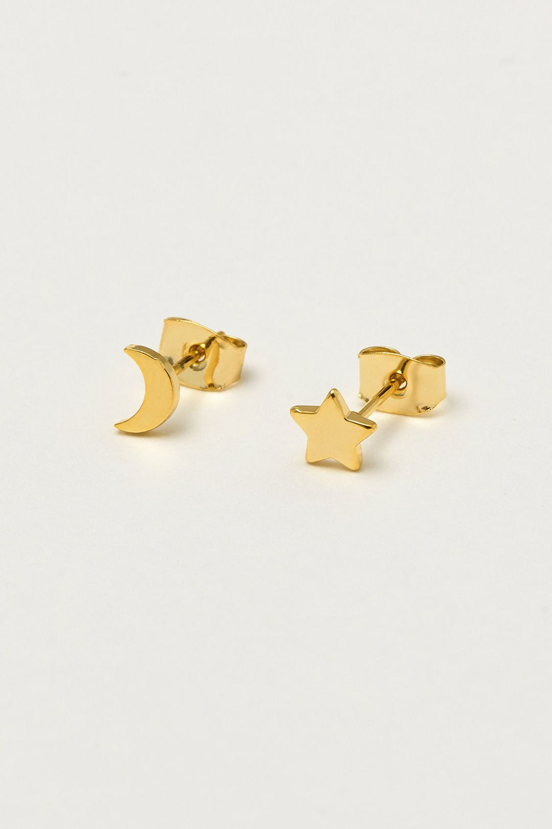 Estella Bartlett |  Mixed Moon & Gold Plate Earrings