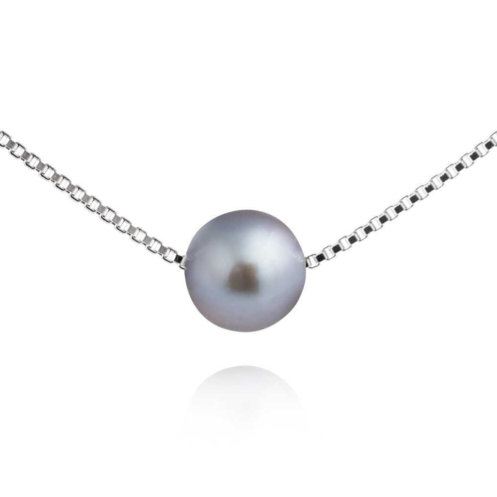 Jersey Pearl |  Single Pearl Necklace - Jersey Pearl