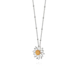 Daisy London |  English Daisy Bobble Sterling Silver Necklace