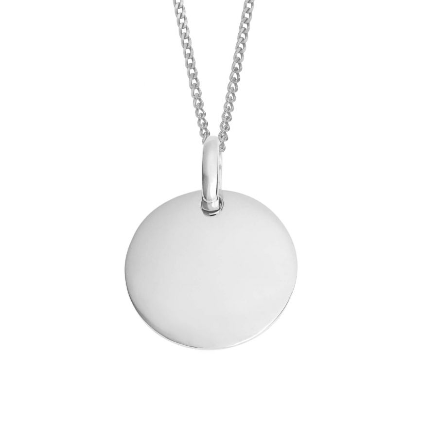 Penmans |  Recycled Silver Round Tag Pendant