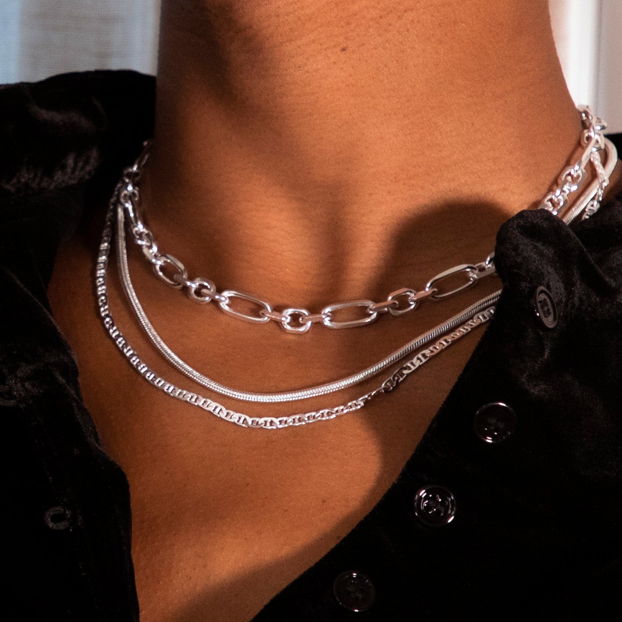 Daisy London |  Treasures Sunburst Sterling Silver Necklace