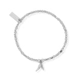 ChloBo |  Mini Cube Double Feather Bracelet