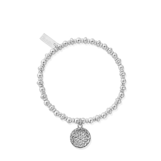 ChloBo |  Didi Sparkle Sparkle Moonflower Sterling Silver Bracelet