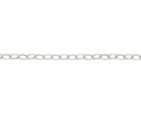 Penmans |  22" Sterling Silver Half Oval Belcher Chain