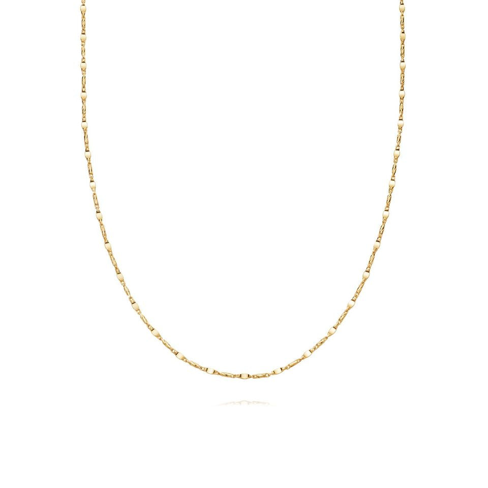 Daisy London |  Isla Tidal Twist Sterling Gold plate Necklace