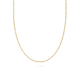 Daisy London |  Isla Tidal Twist Sterling Gold plate Necklace