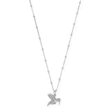 ChloBo |  Hummingbird Sterling Silver Necklace