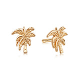 Daisy London |  Palm Tree Stud Earrings