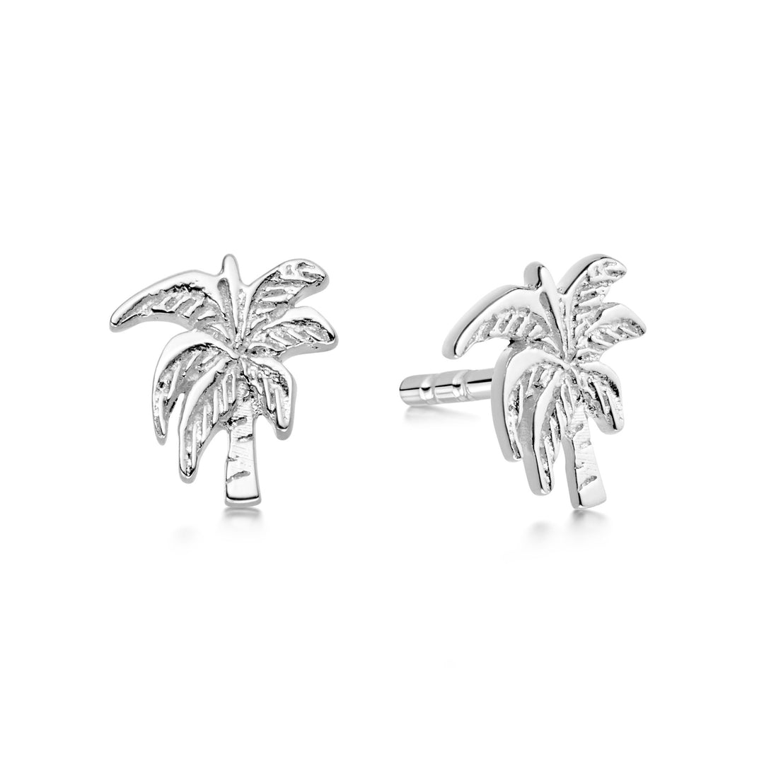 Daisy London |  Palm Tree Stud Earrings