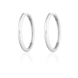 Scream Pretty |  Perfect Hoop Sterling Sterling Silver Earrings