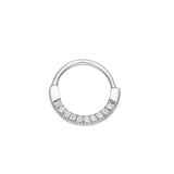 Scream Pretty |  Sparkling Daith Single Hoop Earring