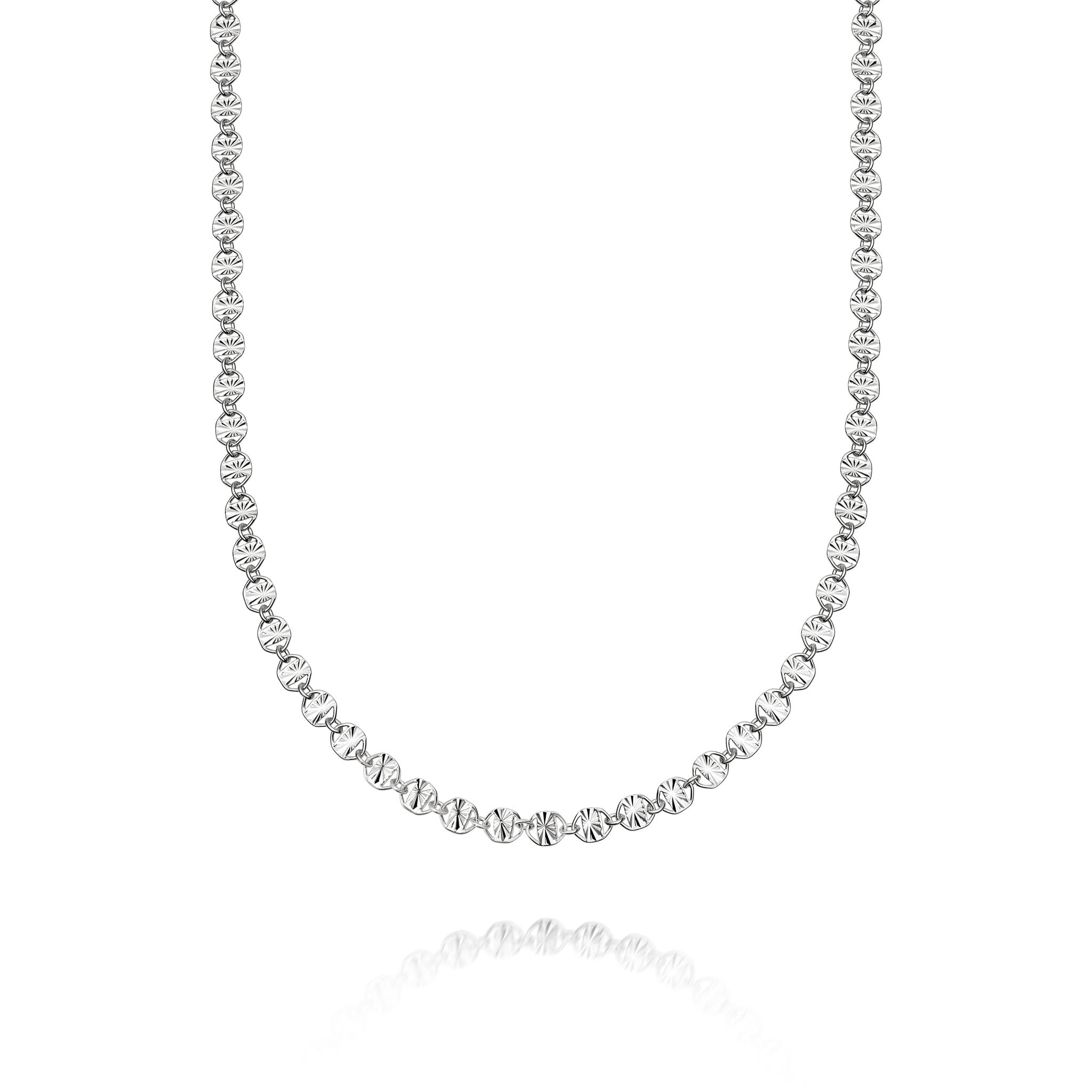 Daisy London |  Treasures Sunburst Sterling Silver Necklace