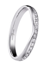 B&N Capella Shaped Wedding Band