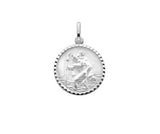Penmans |  St Christopher 16mm Silver Diamond Cut pendant