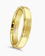 B&N Dawood 4mm Wedding Ring